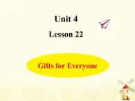 冀教版（三起）英语小学五年级下册Lesson 22 Gifts for Everyone教学课件