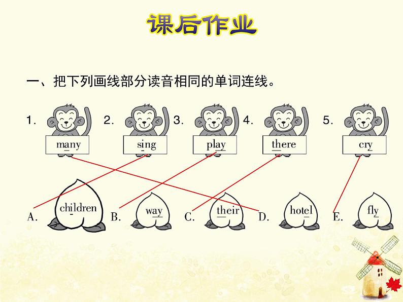冀教版(三起)英语小学五年级下册Unit2 Lesson 7 Arriving in Beijing 作业课件第2页