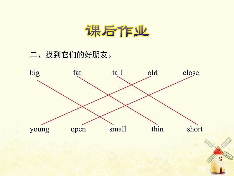 冀教版(三起)英语小学三年级下册U2-L7 At the Zoo课后作业课件03
