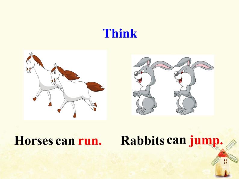 冀教版（三起）英语小学三年级下册U1-L4 Horses and Rabbits教学课件05