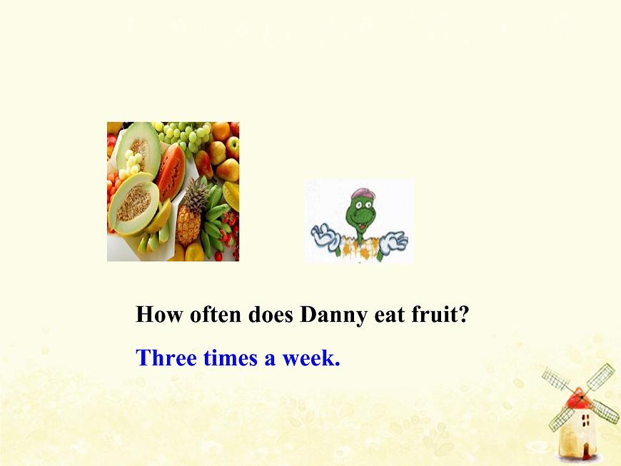 冀教版（三起）英語(yǔ)小學(xué)六年級(jí)下冊(cè)U2-L9 Eat More Vegetables and Fruit！教學(xué)課件第4頁(yè)