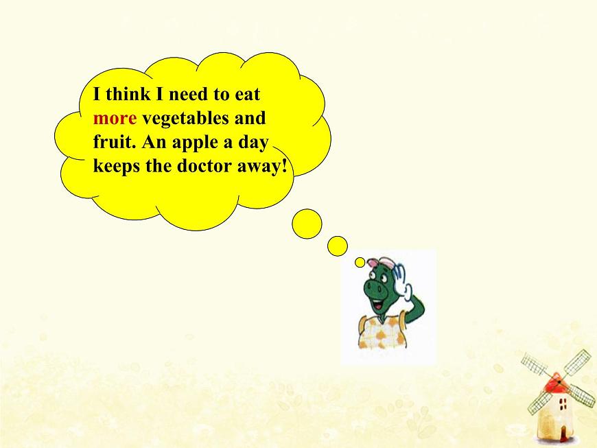 冀教版（三起）英語(yǔ)小學(xué)六年級(jí)下冊(cè)U2-L9 Eat More Vegetables and Fruit！教學(xué)課件第6頁(yè)