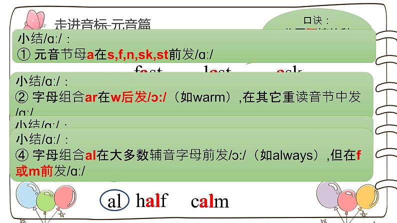 国际音标学习第一讲(课件)-2021-2022学年英语六年级下册第8页