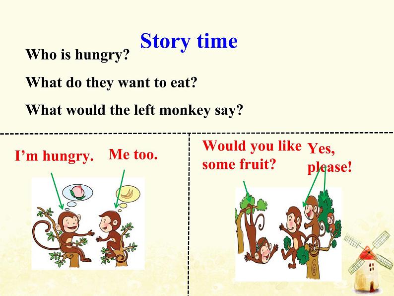冀教版(三起)英语小学三年级下册U4-L24 A Little Monkey教学课件05