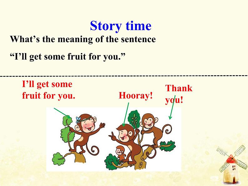冀教版(三起)英语小学三年级下册U4-L24 A Little Monkey教学课件06