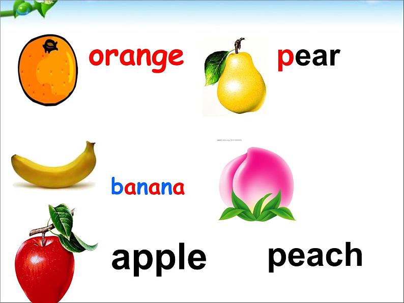 人教版(PEP)三下英语 Unit5 Do you like pears? partB 课件第3页