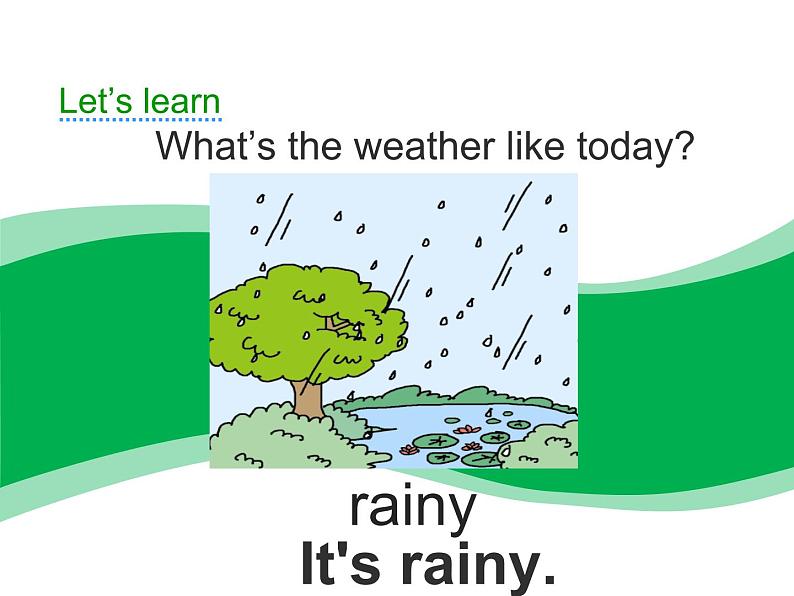 陕旅版小学英语五下 Unit5 What 's the Weather like Today? partA 课件第5页
