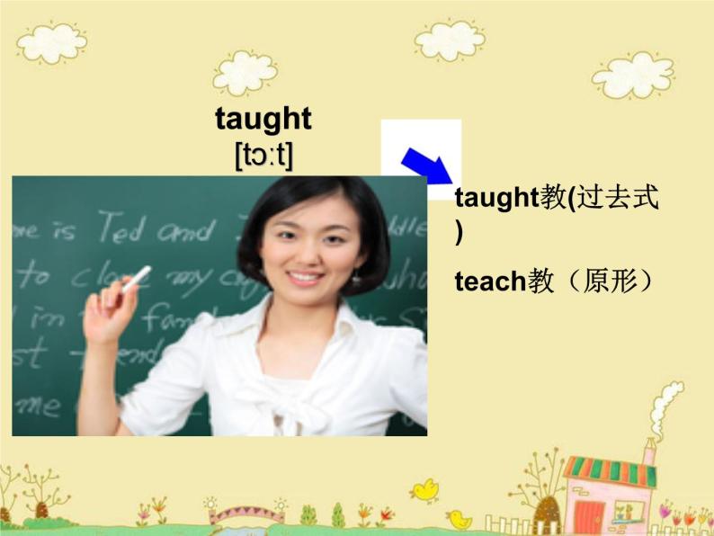 外研版（三起）小学英语五下 M2 U1 She learnt english. 课件08