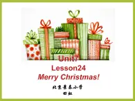 小学英语北京版3A Lesson24 Merry Christmas部优课件