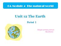 小学英语Unit 12 The Earth课文ppt课件