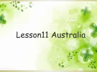 小学英语冀教版5A Lesson11 Australia部优课件