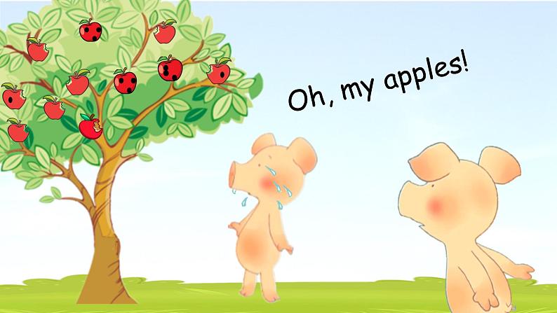 小学英语牛津上海版3A Unit1 Insects Who ate the apples 部优课件第6页