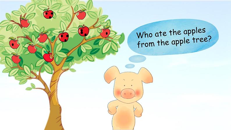 小学英语牛津上海版3A Unit1 Insects Who ate the apples 部优课件第7页