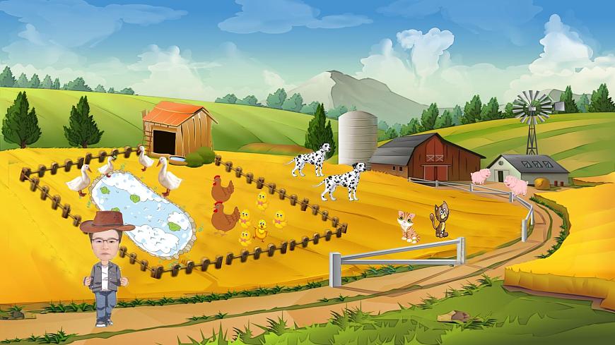 小學(xué)英語牛津上海版3A Unit2 On the farm Period 3 I 'm a little farmer部優(yōu)課件第2頁