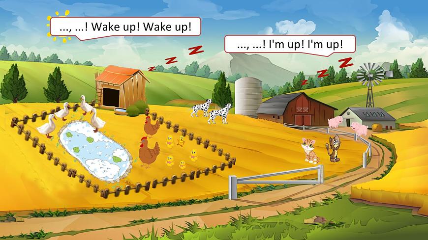 小學(xué)英語牛津上海版3A Unit2 On the farm Period 3 I 'm a little farmer部優(yōu)課件第6頁
