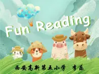 小学英语清华版3A FUN READING THE FARMER AND THE RADISH部优课件