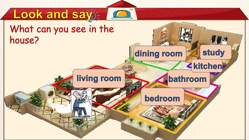 小学英语人教版 3B Story Time Unit6 My Home Story Time部优课件第4页