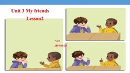 小学英语人教版 2A Lesson2 unit3 my friend部优课件