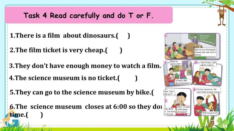 小学英语北师大版5B Lesson1 About the Dinosaurs Unit10 Activities部优课件07