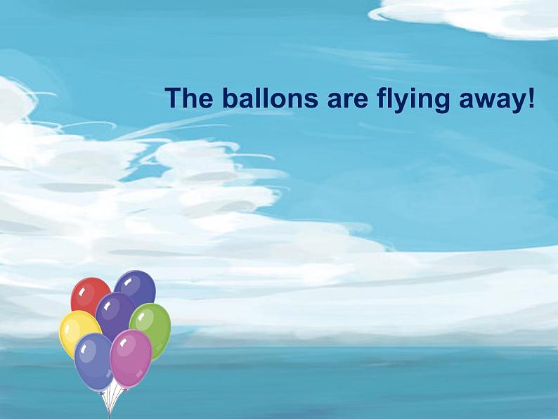 小学英语外研版6B Unit1 The balloons are flying away部优课件第6页