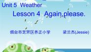 英语Lesson 4 Again, please!说课ppt课件