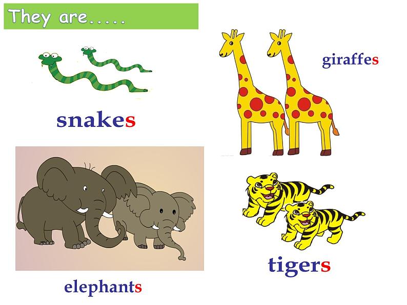 小学英语外研版1B Unit1 That snakes are short 部优课件第5页