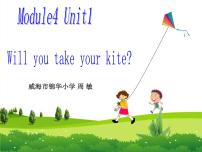 英语四年级下册Unit 1 Will you take your kite?备课ppt课件