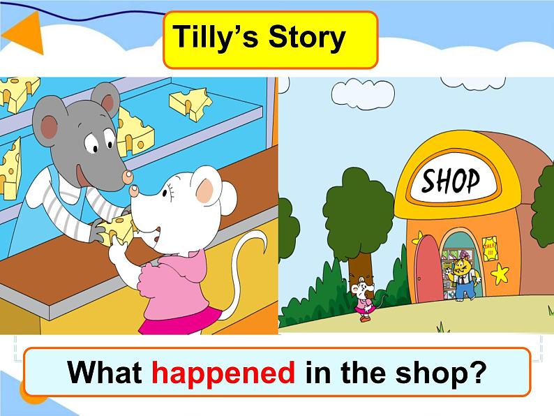 小学英语外研版4B Unit2 She went into a shop Module 3部优课件第4页
