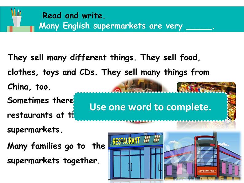 小学英语外研版5A Unit2 They sell many different things Module 2部优课件第8页