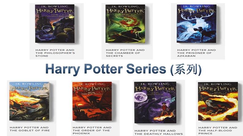 小学英语外研版5B Unit1 Have you got the Harry Potter DVDs Module 3 Period 1部优课件07