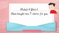 外研版 (一年級(jí)起點(diǎn))五年級(jí)下冊(cè)Unit 2 Mum bought new chopsticks for you.示范課課件ppt