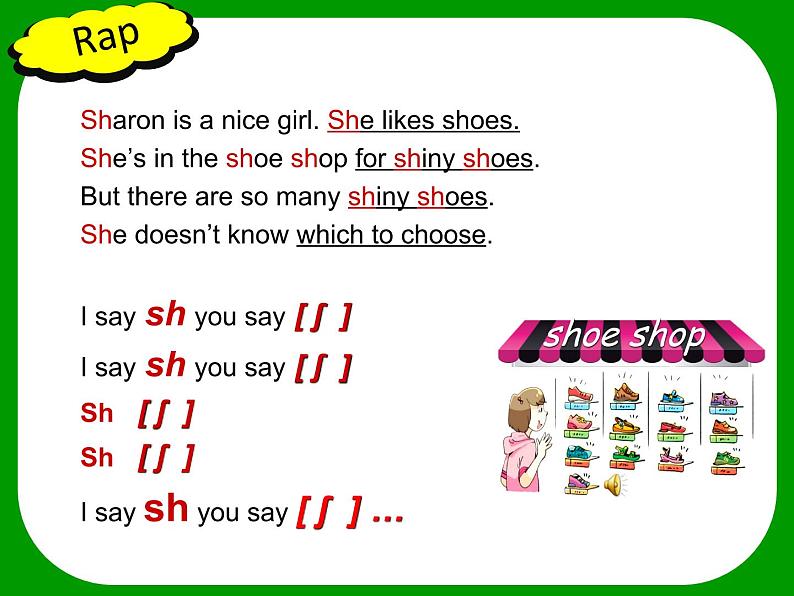 小学英语译林版5B Sound time Culture time & Cartoon time Unit3 Peroid3部优课件第8页
