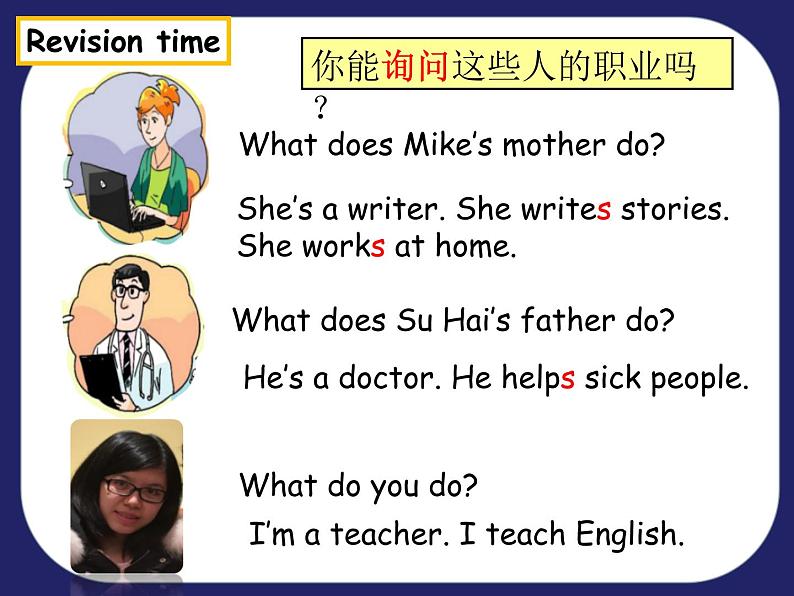 小学英语译林版5A Grammar & Fun time Unit5 What do they do部优课件第7页