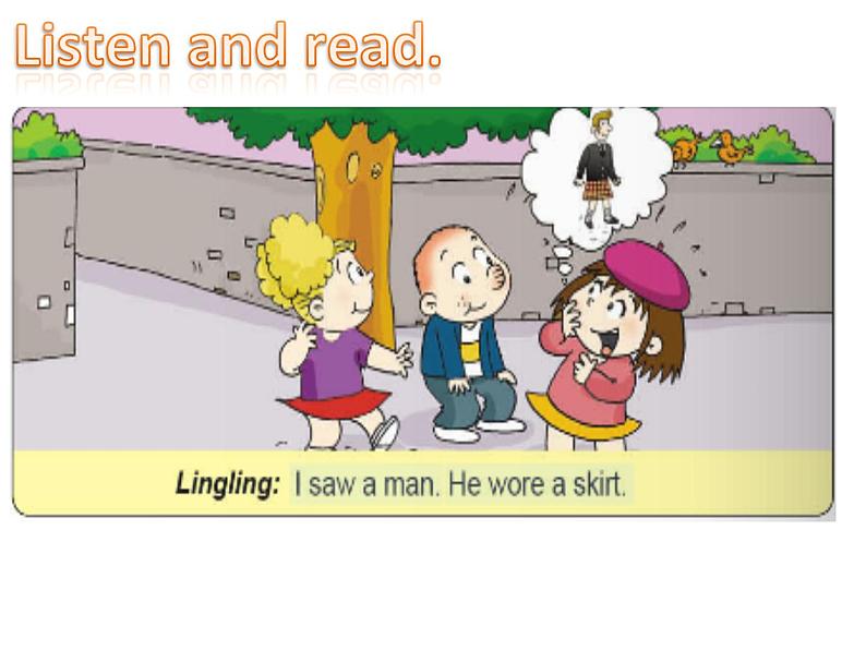 外研版(三起)小学英语五下 M9 U1 We laughed a lot. 课件07