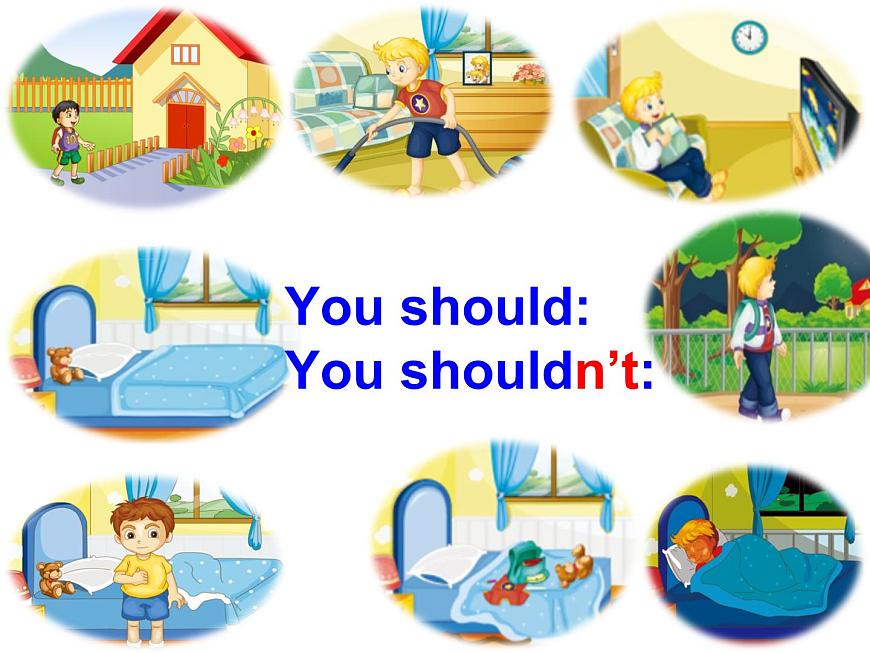 人教精通版小學(xué)英語五下 Unit3 We should obey the rules.(Lesson17) 課件第3頁