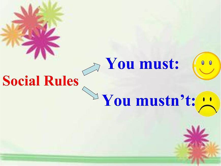 人教精通版小學(xué)英語五下 Unit3 We should obey the rules.(Lesson17) 課件第8頁