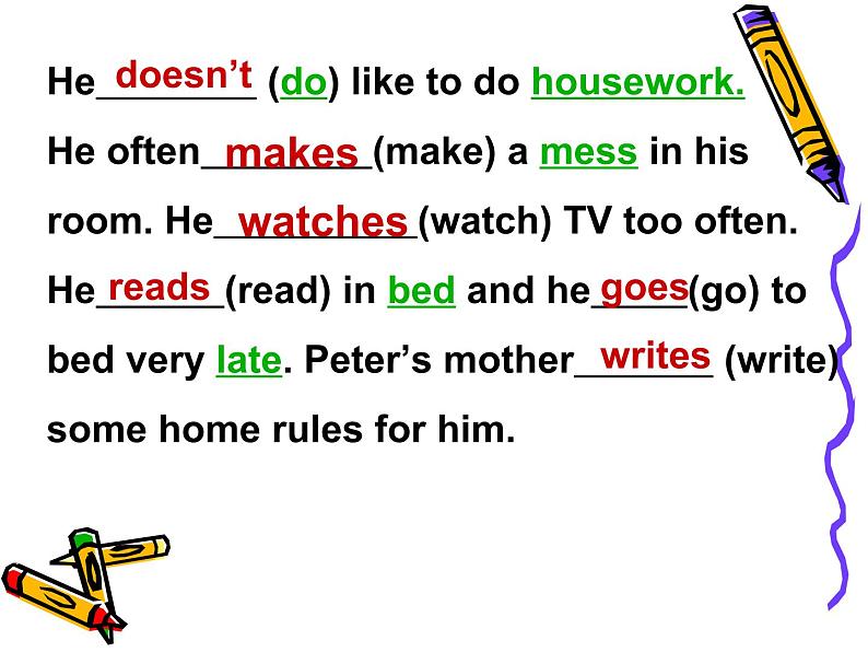 人教精通版小学英语五下 Unit3 We should obey the rules.(Lesson15) 课件06