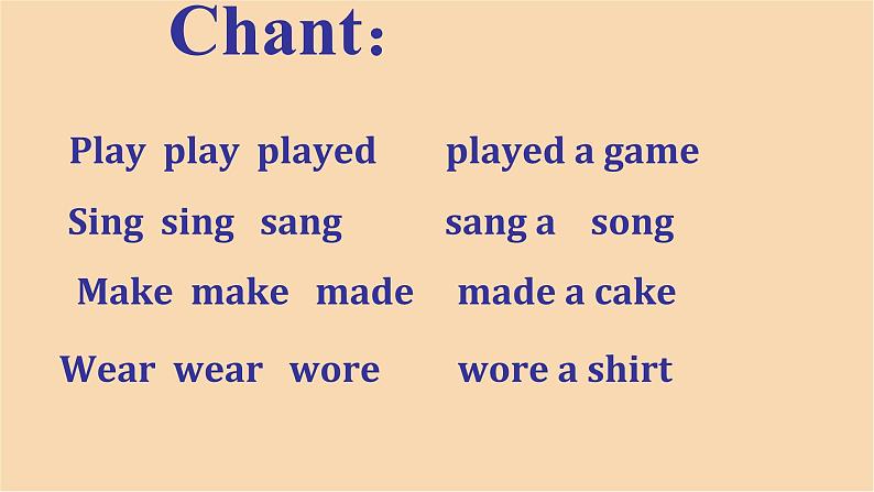 Module 9 Unit 2 Mum bought new T-shirts for you. 课件PPT+练习课件+音视频素材03