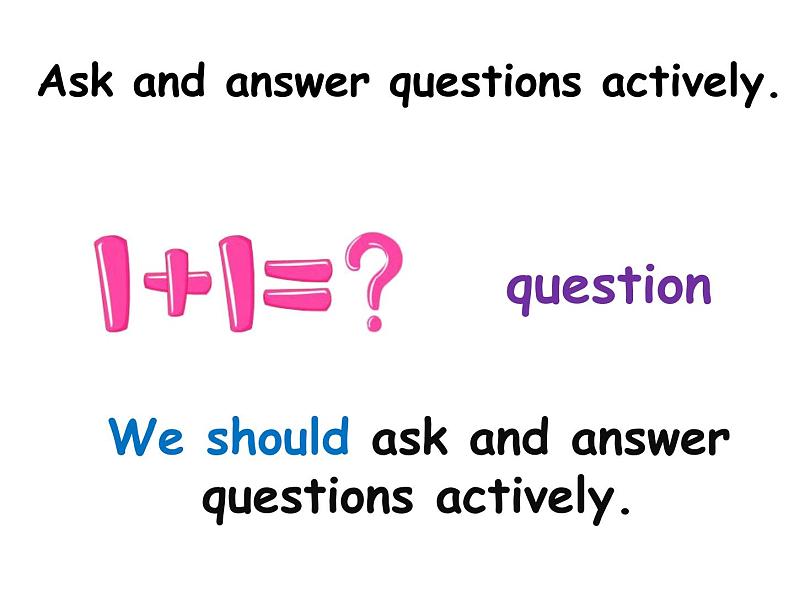 人教(精通)版 五年级英语下册课件-Unit 3 We should obey the rules. Lesson 1405