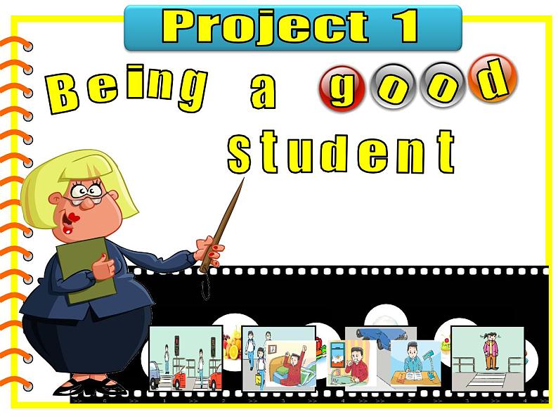 译林版小学英语六下 Project1 Being a good student(第2课时) 课件第1页
