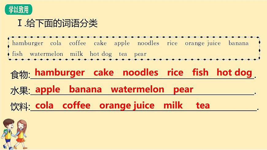 Module 1 Unit 2　What do you want to eat？第3頁