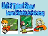 北师大版四下英语 Unit8 Talent show Lesson2 课件
