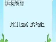 北师大版五下英语 Unit11 Weather Lesson2 课件