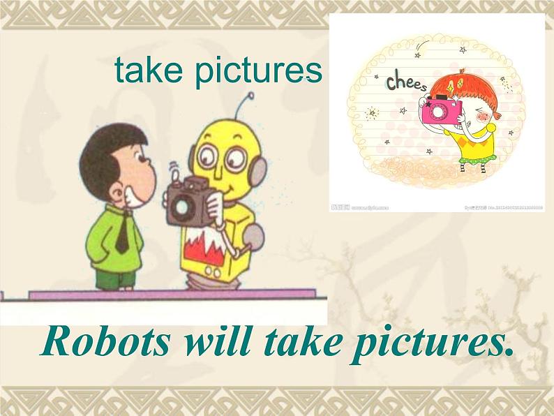 外研版(三起)小学英语四下 M3 U1 Robots will do everything. 课件第6页