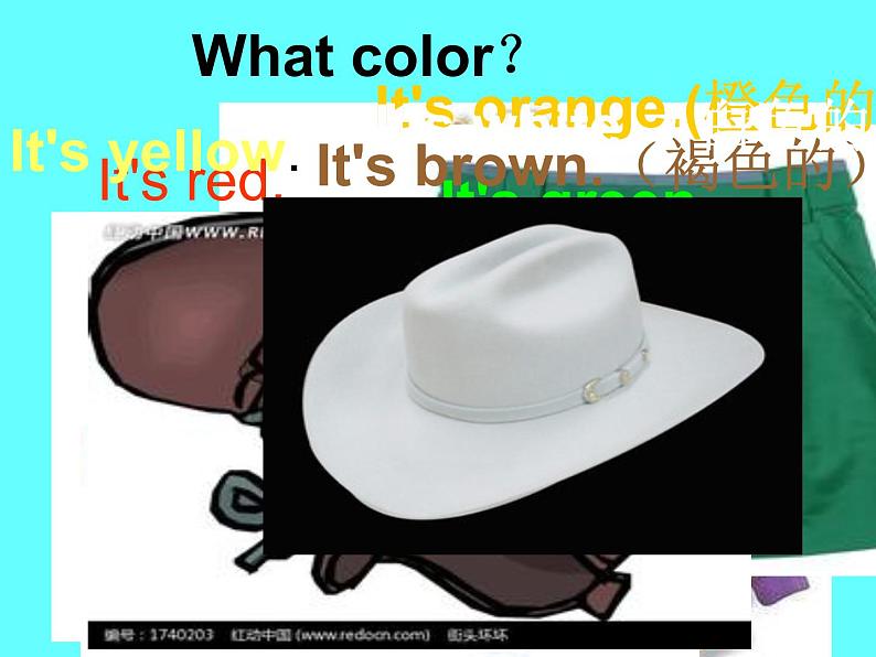 Unit 1 Here’s a red hat.课件PPT第2页