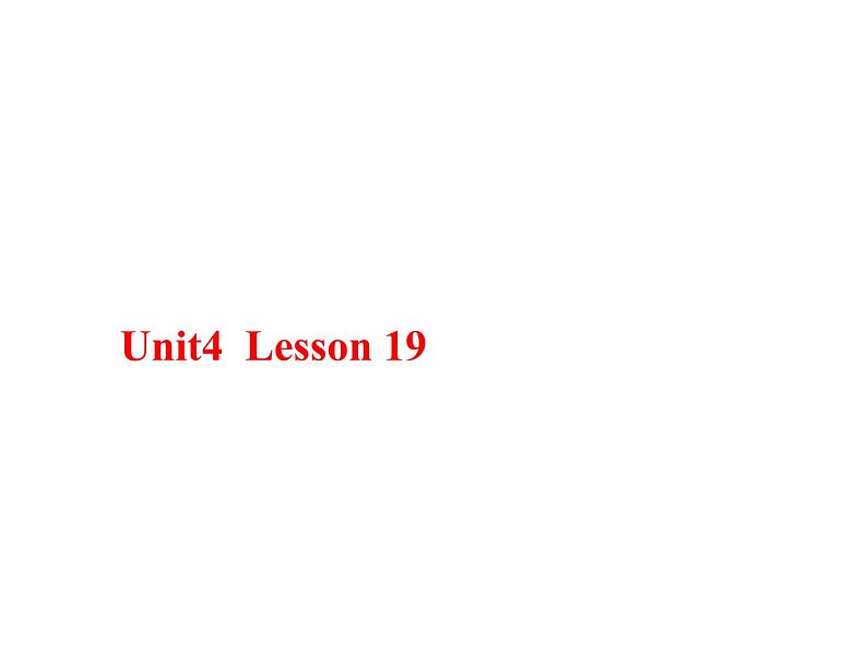 人教精通版小学英语四下 Unit4 There are seven days in a week.(Lesson19) 课件第2页