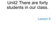 英语四年级下册Lesson 9课前预习ppt课件