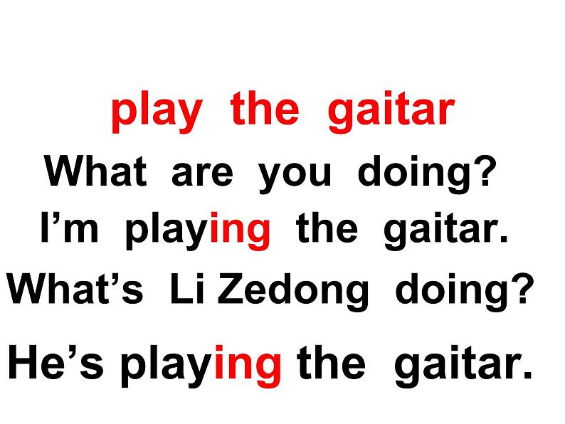 人教精通版小学英语五下 Unit5 I'm cleaning my room.(Lesson28) 课件07