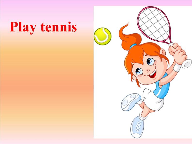 人教精通版小学英语五下 Unit6 We are watching the games.(Lesson34) 课件04