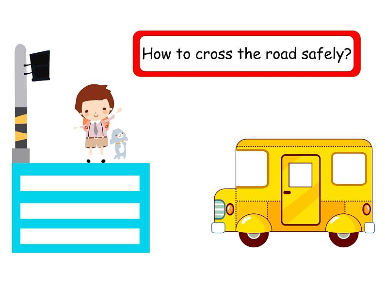 译林版小学英语六下 Unit4 Road safety(第4课时) 课件第8页